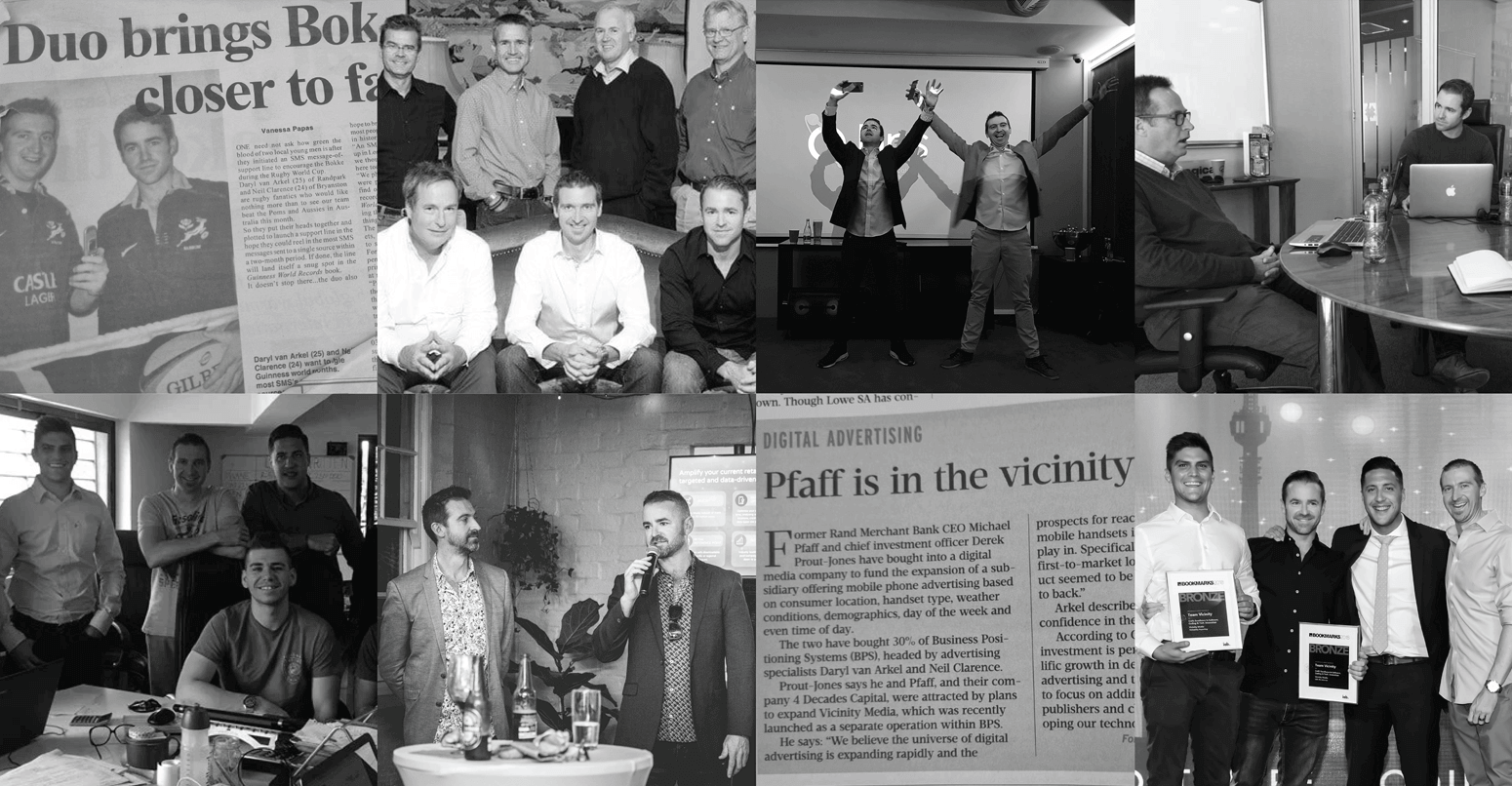 It all began with two young 'okes', a visionary partner and a bold idea